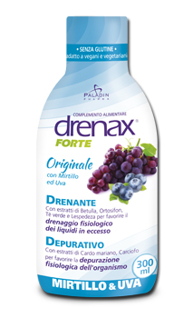 DRENAX FORTE ORIGINALE CON MIRTILLO E UVA 300 ML - farmascienza.it