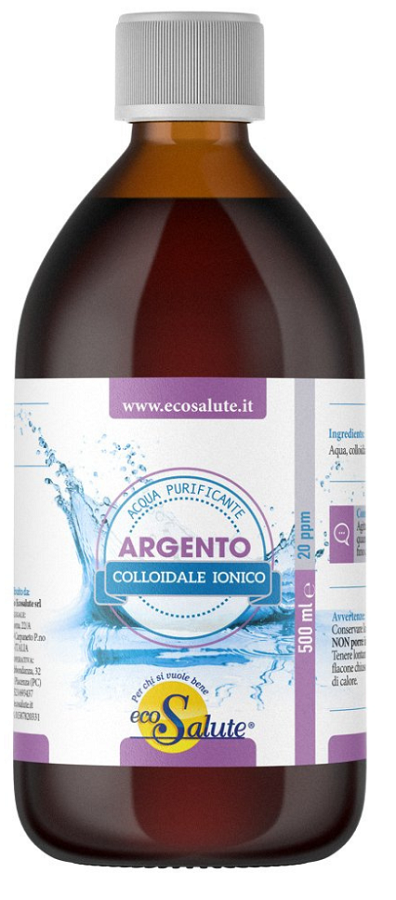 ARGENTO COLLOIDALE IONICO ACQUA 0,5 L - farmascienza.it