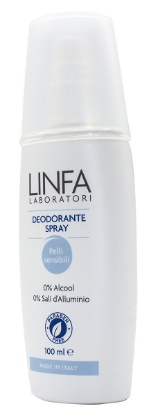 LINFA DEODORANTE SPRAY PELLI SENSIBILI 100 ML - farmascienza.it