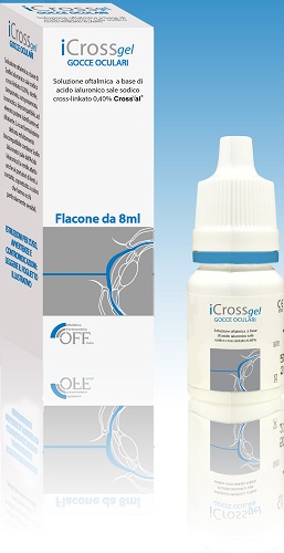 ICROSS GEL GOCCE OCULARI ACIDO IALURONICO CROSS-LINKATO 0,4% 8 ML - farmascienza.it