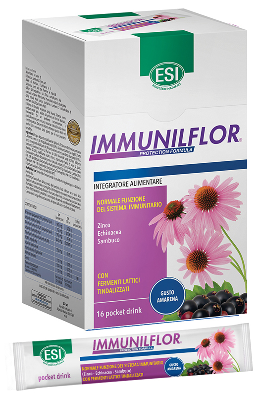 ESI IMMUNILFLOR POCKET DRINK 16 POCKET DRINK - farmascienza.it