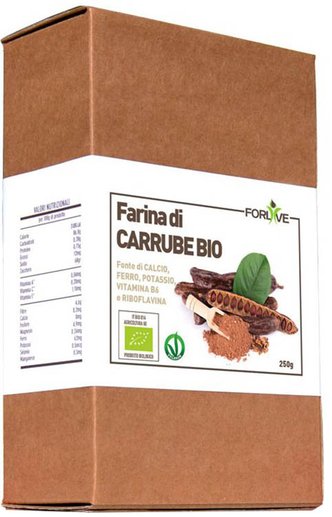 FARINA DI CARRUBE BIO 250 G - farmascienza.it