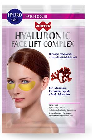 WINTER HYALURONIC FACE LIFT COMPLEX PATCH OCCHI RUGHE OCCHIAIE 2 PEZZI DA 1,5 G - farmascienza.it