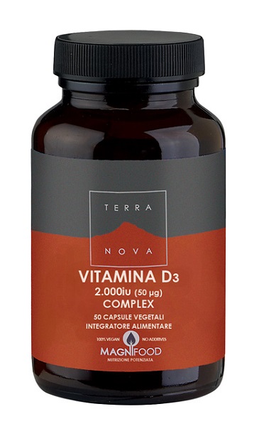 TERRANOVA COMPLESSO DI VITAMINA D3 2000 IU (50UG) 50 CAPSULE - farmascienza.it