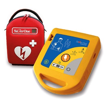 DEFIBRILLATORE SEMI AUTOMATICO SAVER ONE - farmascienza.it