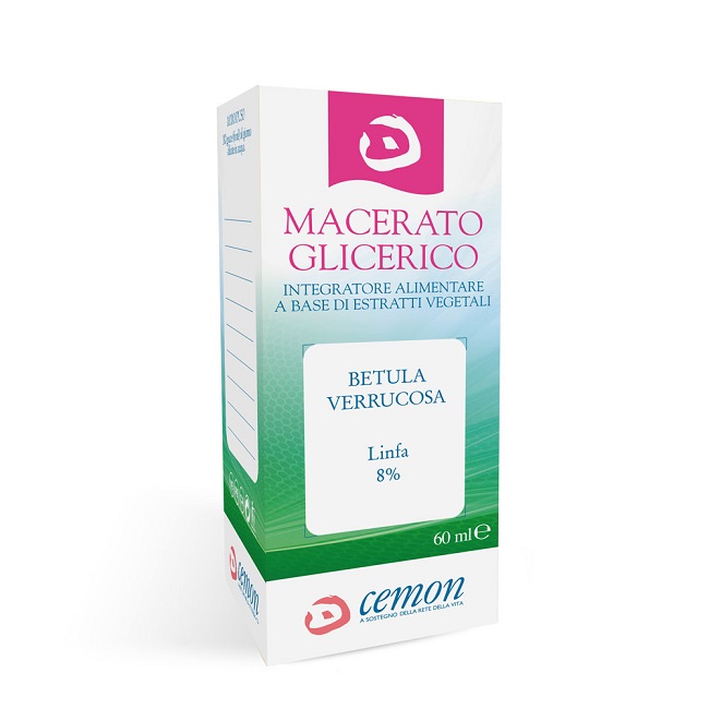 BETULA VERRUCOSA LINFA MACERATO GLICERICO 60 ML - farmascienza.it