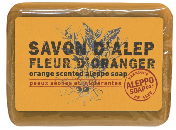 SAPONE DI ALEPPO FIORI D'ARANCIO SAVON D'ALEP FLEUR D'ORANGER ALEPPO SOAP 100 G - farmascienza.it