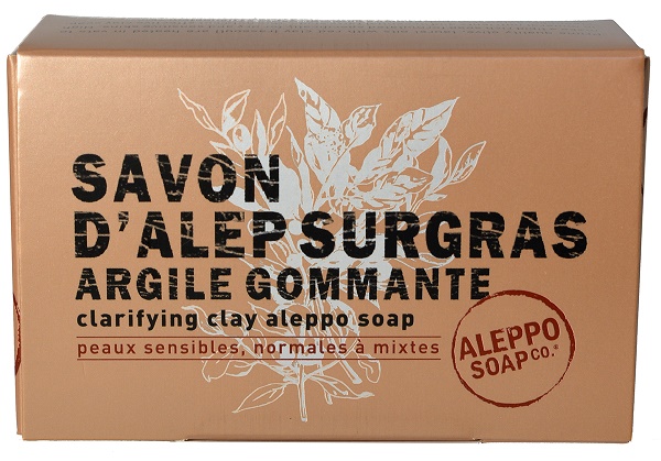 SAPONE DI ALEPPO SURGRAS ARGILLA SCRUB SAVON D'ALEP SURGRAS ARGILE GOMMANTE ALEPPO SOAP 150 G - farmascienza.it