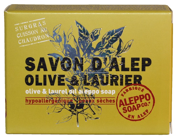SAPONE DI ALEPPO OLIVA E ALLORO SAVON ALEP OLIVE & LAURIER ALEPPO SOAP 100 G - farmascienza.it