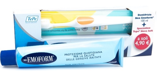 NEO EMOFORM 100 ML + SPAZZOLINO TEPE NOVA SOFT - farmascienza.it
