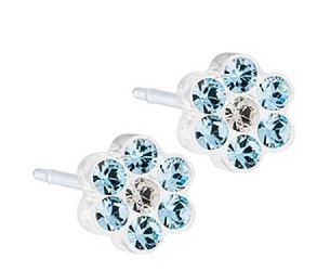 BLOMDAHL FORALOBO MP DAISY 5MM AQUAMARINE/CRYSTAL - farmascienza.it