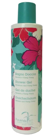 PURAVIDABIO BAGNO DOCCIA GERANIO E YLANG YLANG 250 ML - farmascienza.it