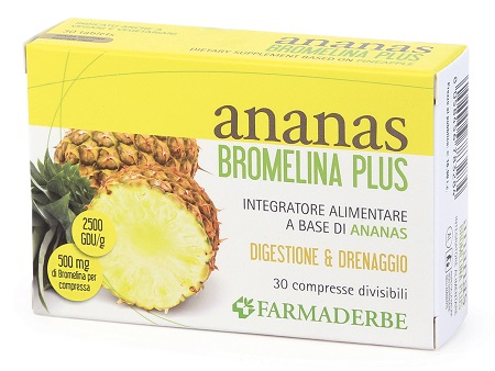 ANANAS BROMELINA PLUS 30 COMPRESSE - farmascienza.it
