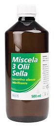 MISCELA 3 OLI LASSATIVO 500 ML MD SELLA - farmascienza.it