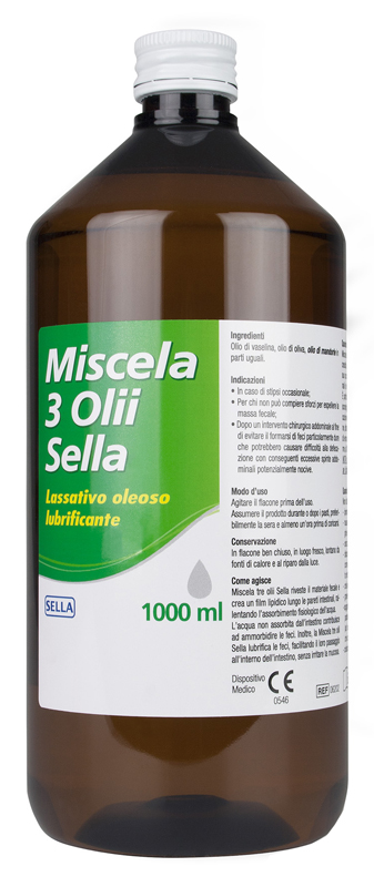 MISCELA 3 OLII LASSATIVO 1 LITRO MD - farmascienza.it