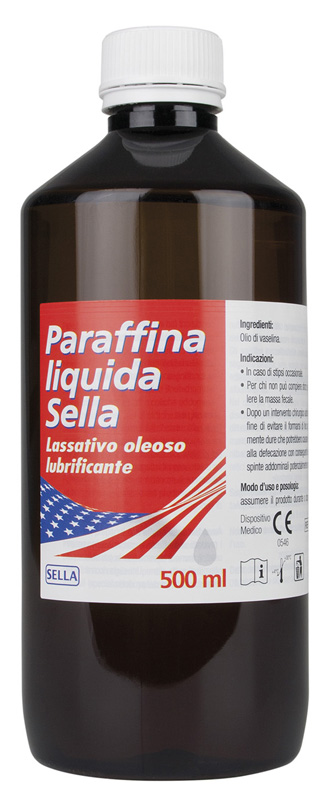 PARAFFINA LIQUIDA MD LASSATIVO 500 ML SELLA - farmascienza.it