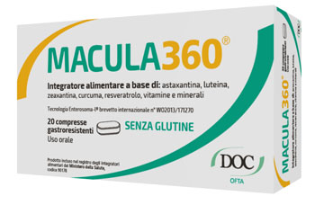 MACULA360 20 COMPRESSE GASTRORESISTENTI - farmascienza.it