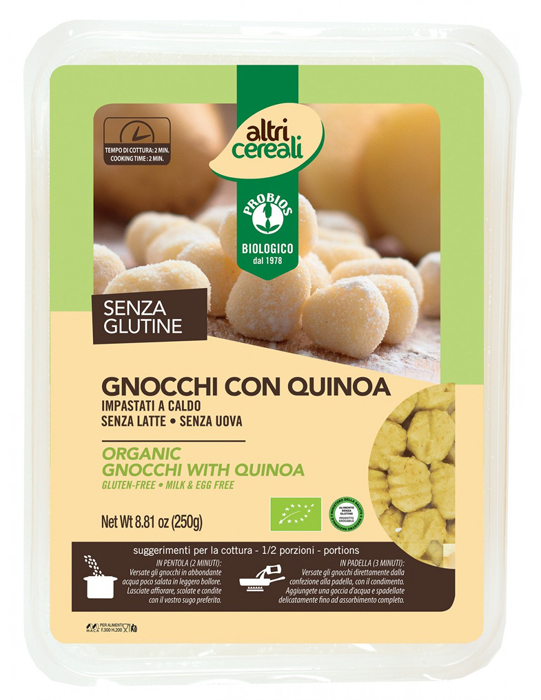 ALTRICEREALI GNOCCHI CON QUINOA 250 G - farmascienza.it