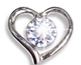 ORECCHINI STERILI BJT940 HEART W/CRYSTAL - farmascienza.it