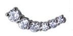ORECCHINI STERILI BJT949 EAR-CUFF 6 CRYSTAL - farmascienza.it