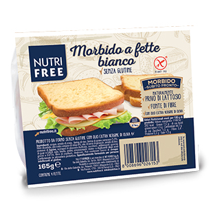 NUTRIFREE MORBIDO A FETTE BIANCO 165 G - farmascienza.it