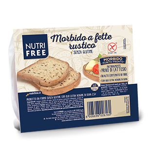 NUTRIFREE MORBIDO A FETTE RUSTICO 165 G - farmascienza.it