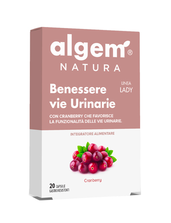 ALGEM LADY BENESSERE VIE URINARIE 20 CAPSULE 710 MG - farmascienza.it