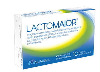 LACTOMAIOR 10 CAPSULE ACIDORESISTENTI - farmascienza.it