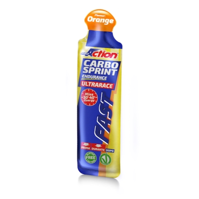 PROACTION CARBO SPRINT ULTRA RACE GEL ENERGETICO ALL'ARANCIA 60 ML - farmascienza.it