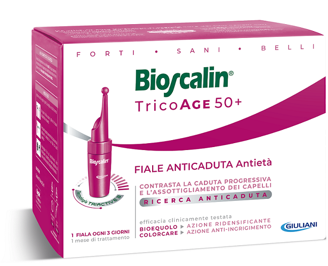 BIOSCALIN TRICOAGE ANTICADUTA ANTIETA' 10 FIALE 3,5 ML - farmascienza.it