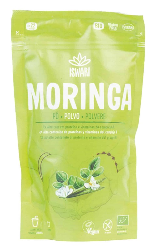 ISWARI MORINGA POLVERE BIO 125 G - farmascienza.it