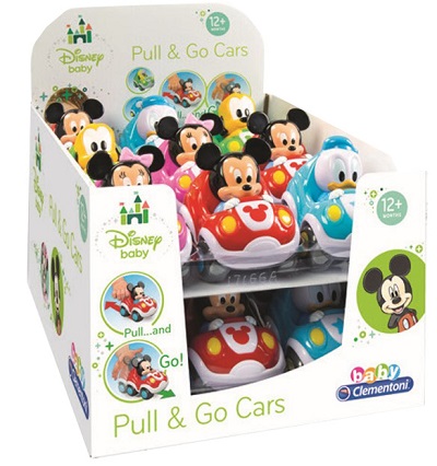 17166 DISNEY BABY MACCHININE PULL BACK EXPO 18 PZ - farmascienza.it