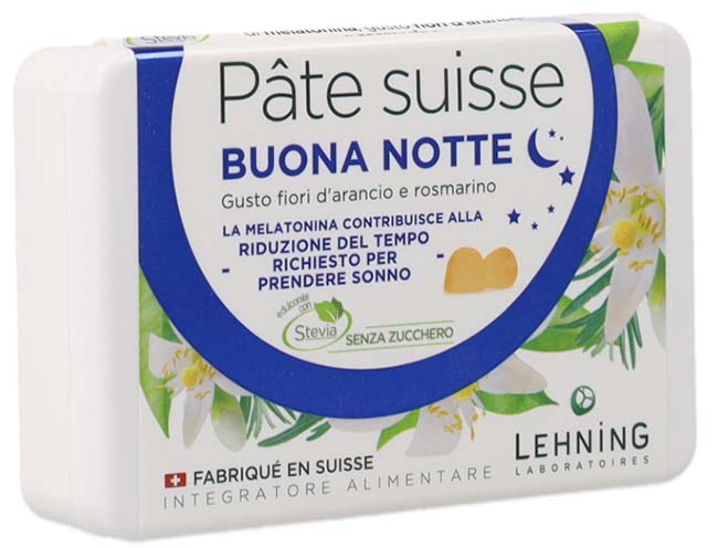 PATE SUISSE BUONA NOTTE 40 COMPRESSE - farmascienza.it