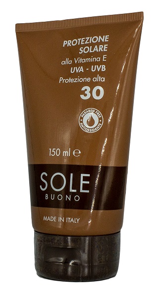SOLE BUONO PROTEZIONE SOLARE ALTA SPF 30 150 ML - farmascienza.it