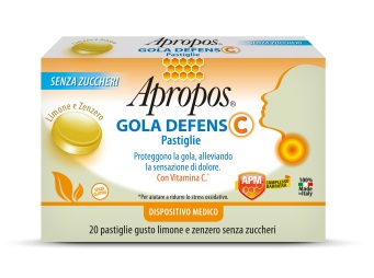 APROPOS GOLA DEFENS C LIMONE/ZENZERO 20 PASTIGLIE - farmascienza.it