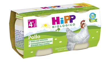 HIPP BIO HIPP BIO OMOGENEIZZATO POLLO 2X80 G - farmascienza.it
