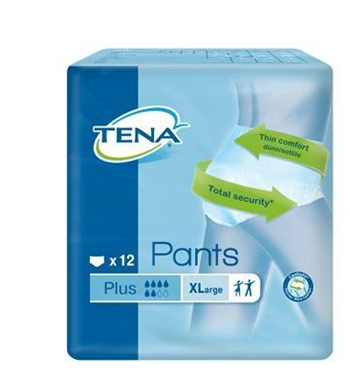 PANNOLONE PULL UP TENA PANTS PLUS TAGLIA EXTRA LARGE 12 PEZZI - farmascienza.it