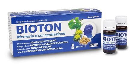 BIOTON ELEUTEROCOCCO MEMORIA CONCENTRAZIONE 14 FLACONCINI - farmascienza.it