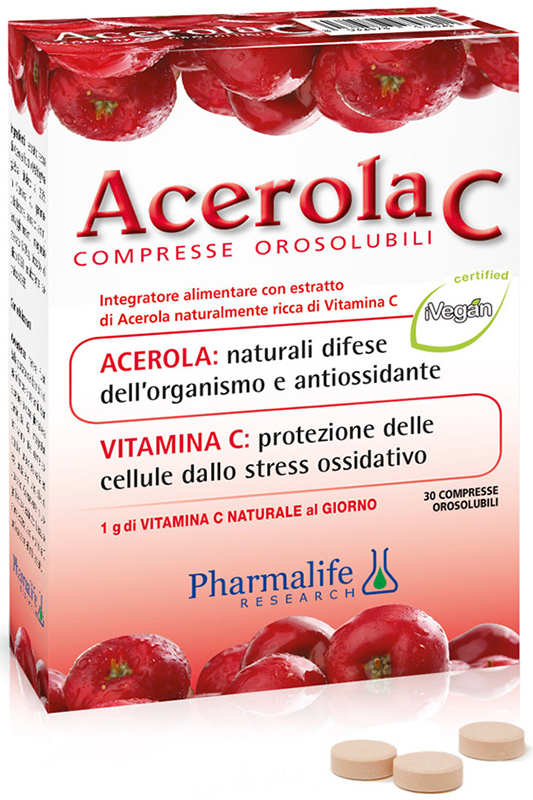 ACEROLA C 30 COMPRESSE OROSOLUBILI - farmascienza.it