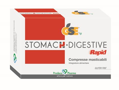 GSE STOMACH DIGESTIVE RAPID 24 COMPRESSE MASTICABILI - farmascienza.it
