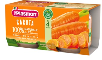 PLASMON OMOGENEIZZATO CAROTA 2 X 80 G - farmascienza.it