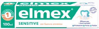 ELMEX DENTIFRICIO SENSITIVE CON FLUORURO AMMINICO 100 ML - farmascienza.it