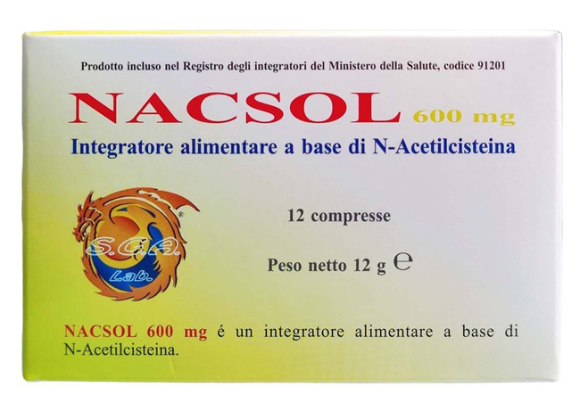 NACSOL 12 COMPRESSE - farmascienza.it
