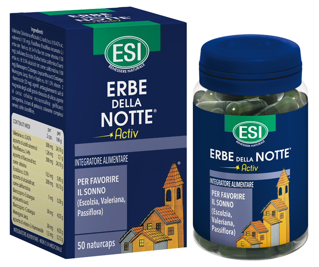 ESI ERBE DELLA NOTTE ACTIV 50 CAPSULE - farmascienza.it