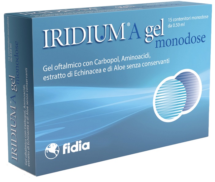 IRIDIUM A GEL OFTALMICO MONODOSE 15 CONTENITORI DA 0,50 ML - farmascienza.it