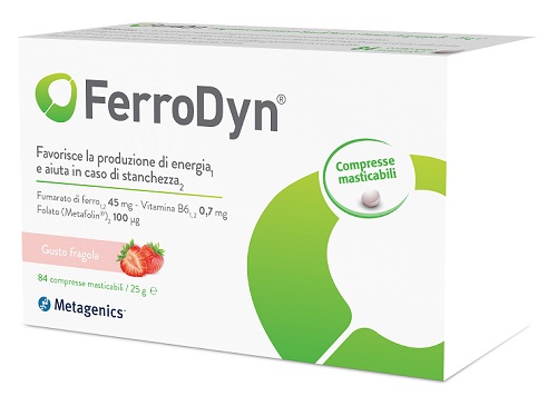 FERRODYN 84 COMPRESSE MASTICABILI - farmascienza.it
