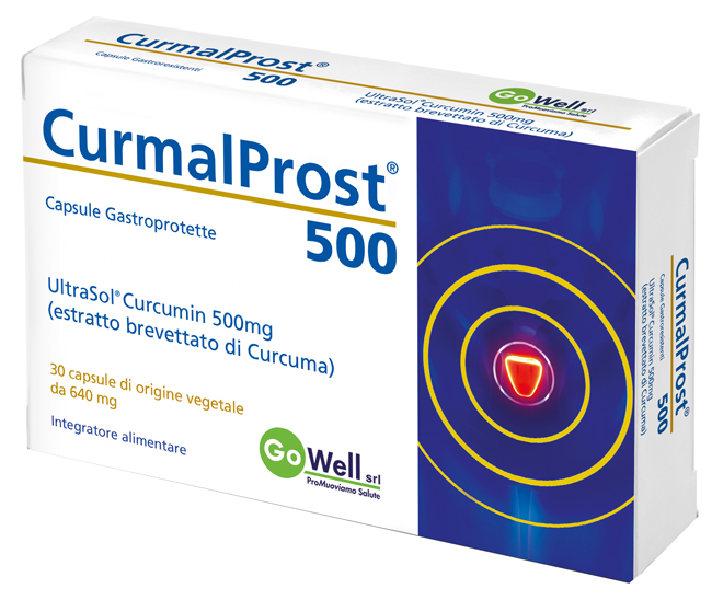 CURMALPROST 500 30 CAPSULE GASTROPROTETTE - farmascienza.it
