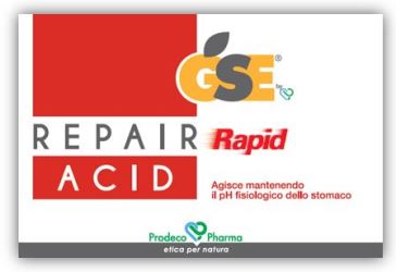 GSE REPAIR RAPID ACID 36 COMPRESSE - farmascienza.it