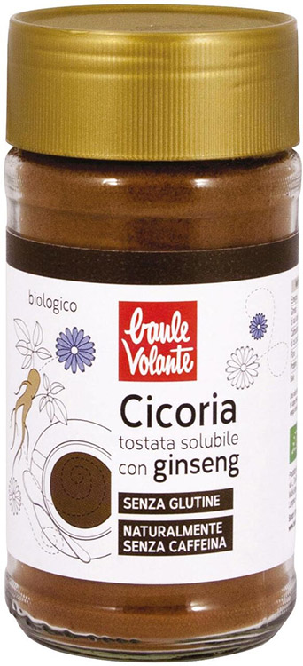 BAULE VOLANTE CICORIA TOSTATA SOLUBILE CON GINSENG 100 G - farmascienza.it