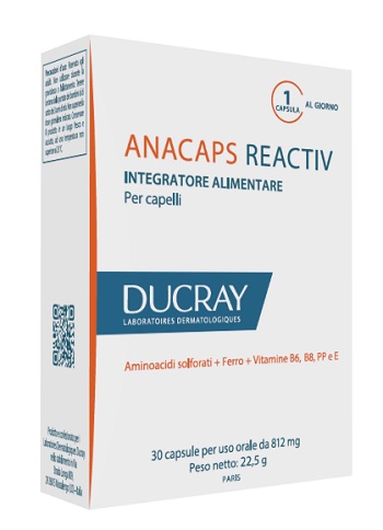 ANACAPS REACTIV DUCRAY 30 CAPSULE 2017 - farmascienza.it